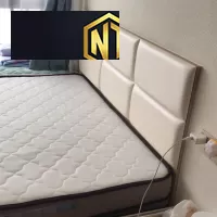 GIƯỜNG NGỦ GỖ CÓ BỌC NỆM KÊ ĐẦU GIÁ TỐT